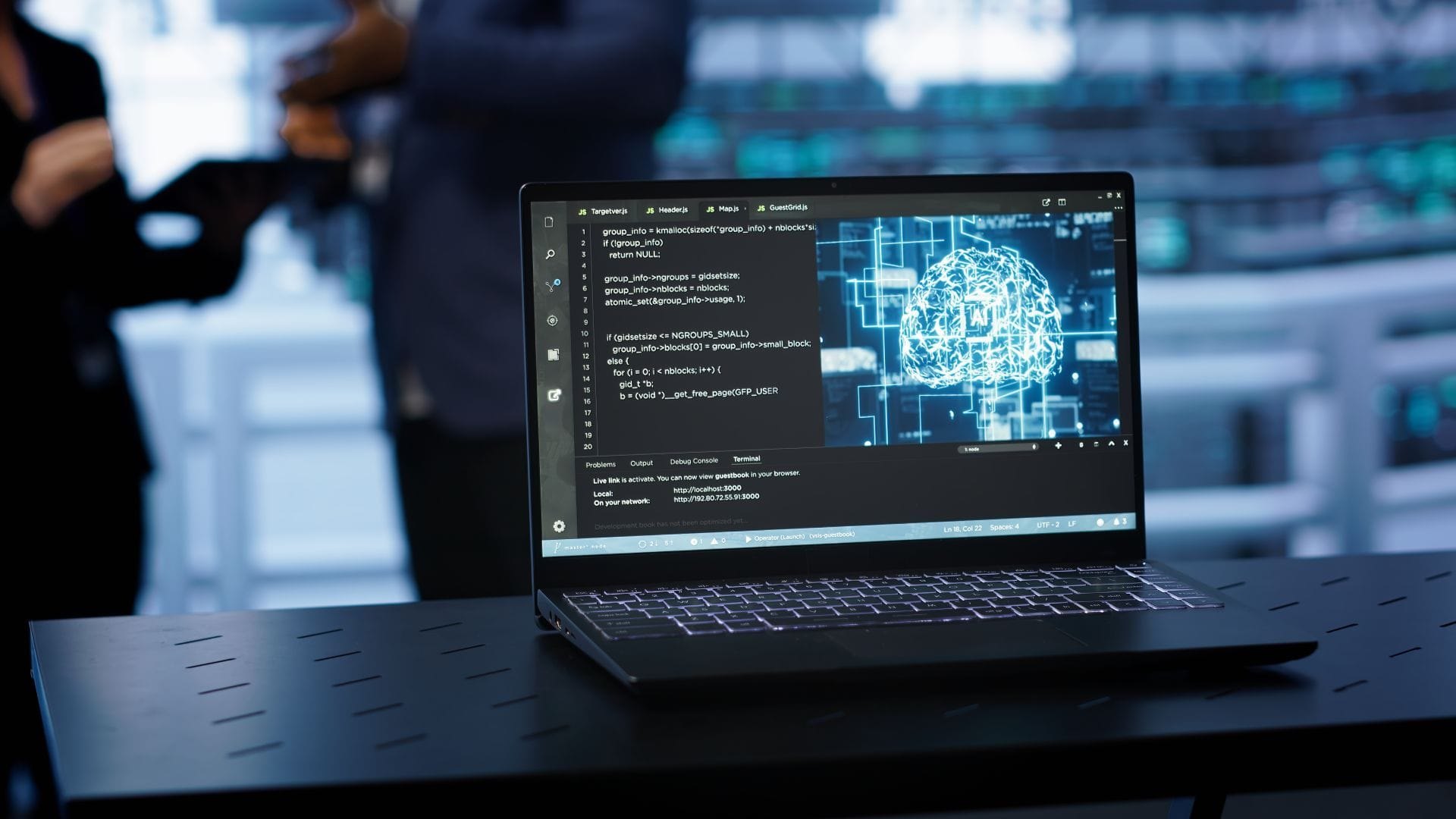 close-up-shot-notebook-displaying-ai-machine-learning-algorithms